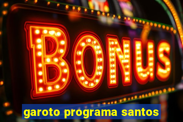 garoto programa santos